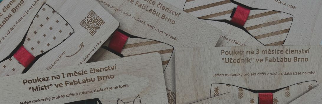 Vouchery na členství k dispozici! 🛠️